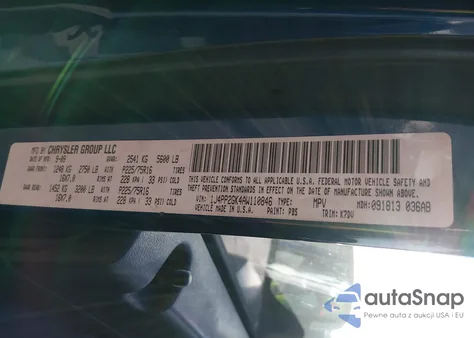 2010 Jeep Liberty Sport z USA, uszkodzony, nr VIN 1J4PP2GK4AW110846